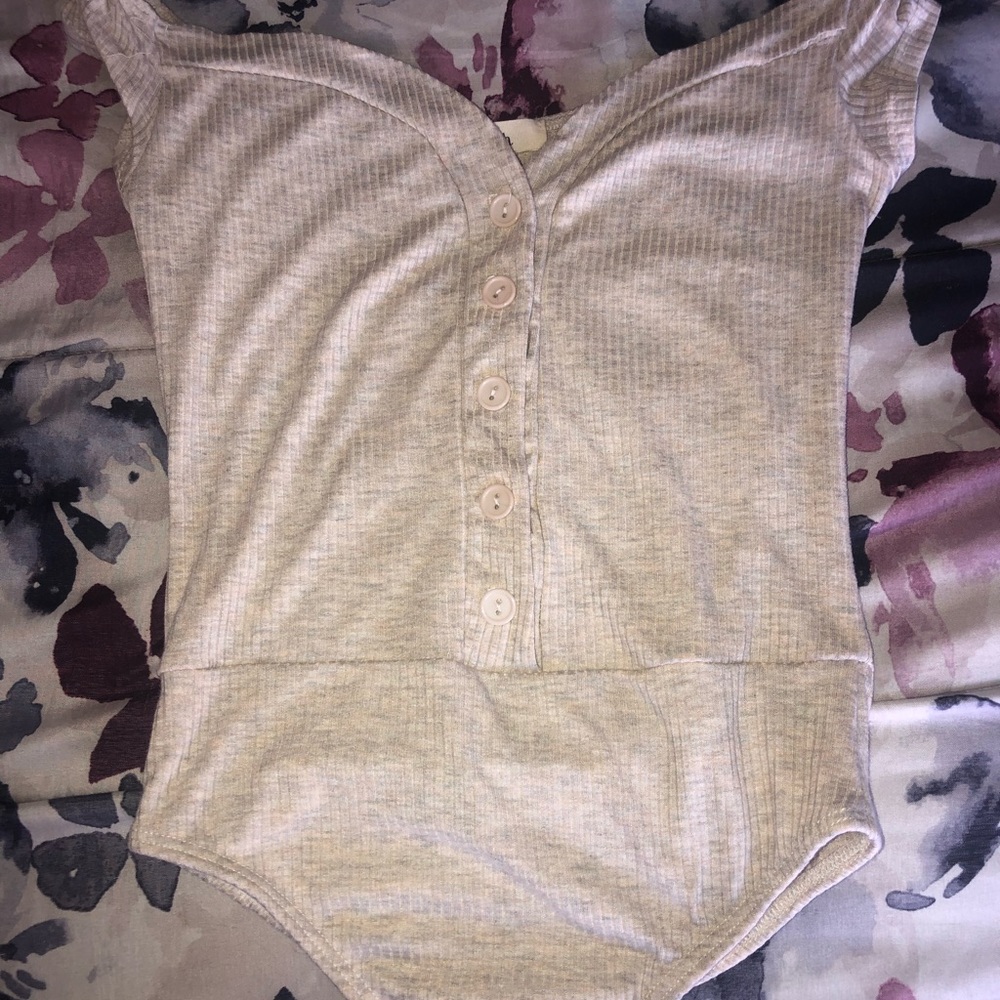 Off the shoulder bodysuit